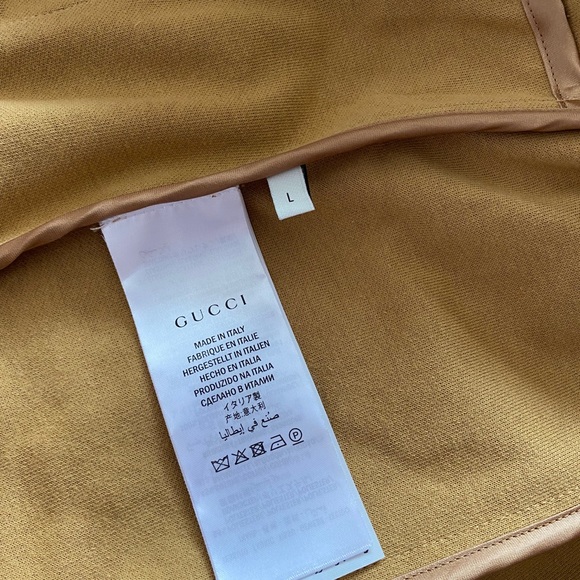 Gucci GG Technical Jersey Jacket Size L - Picture 9 of 10
